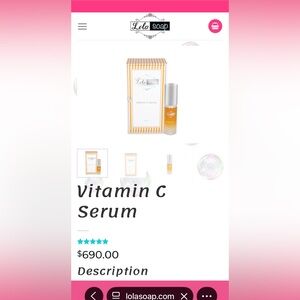 Lola Soap Vitamin C serum